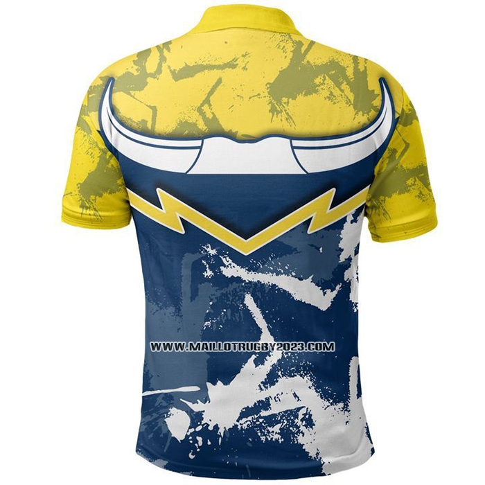 Maillot Polo North Queensland Cowboys Rugby 2021 Indigene